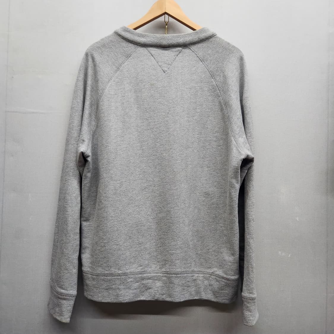 타미힐피거 헤링본 패턴 가디건 XL 상품이미지3