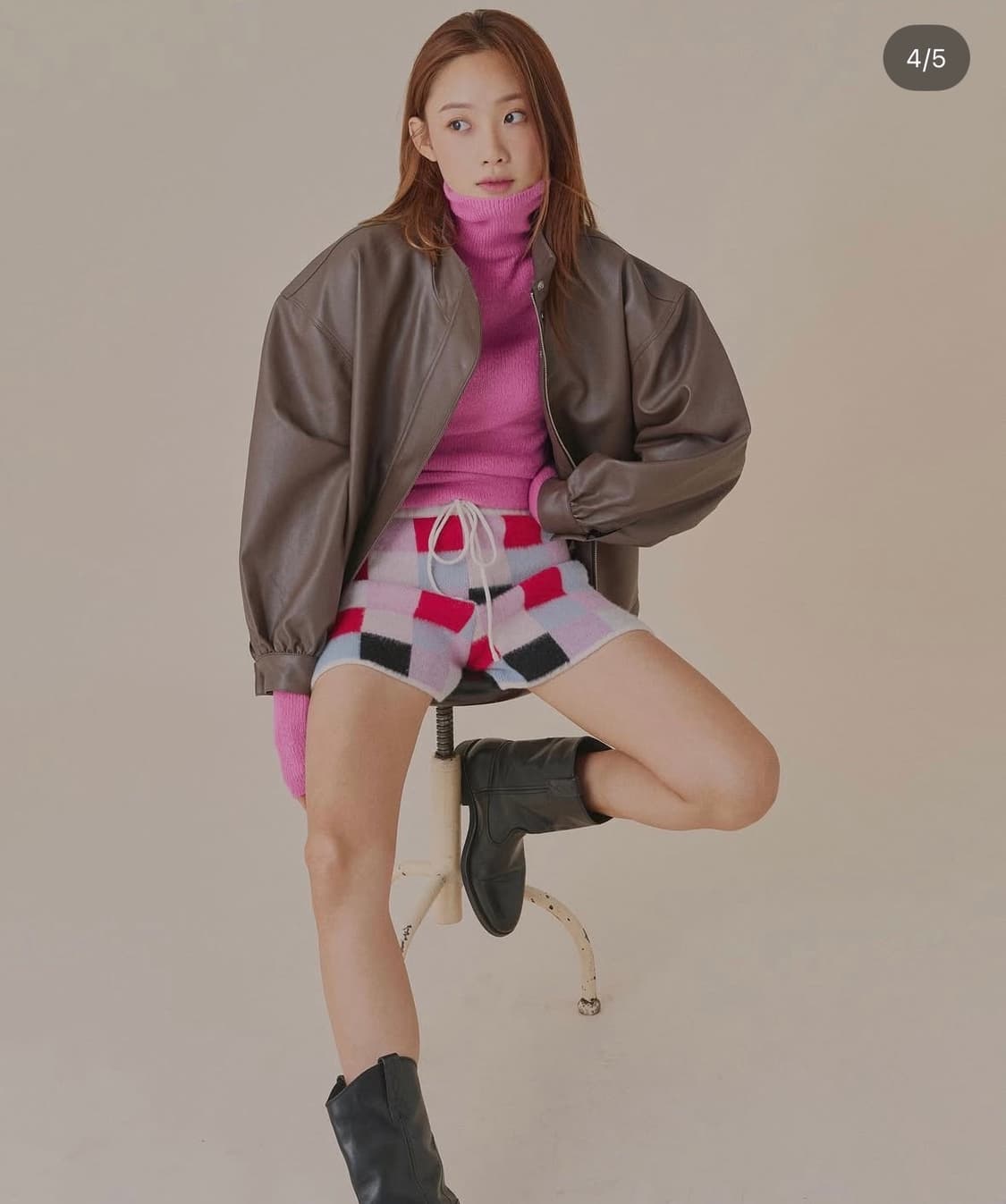 daughter 니트 반바지 울100% 상품이미지1