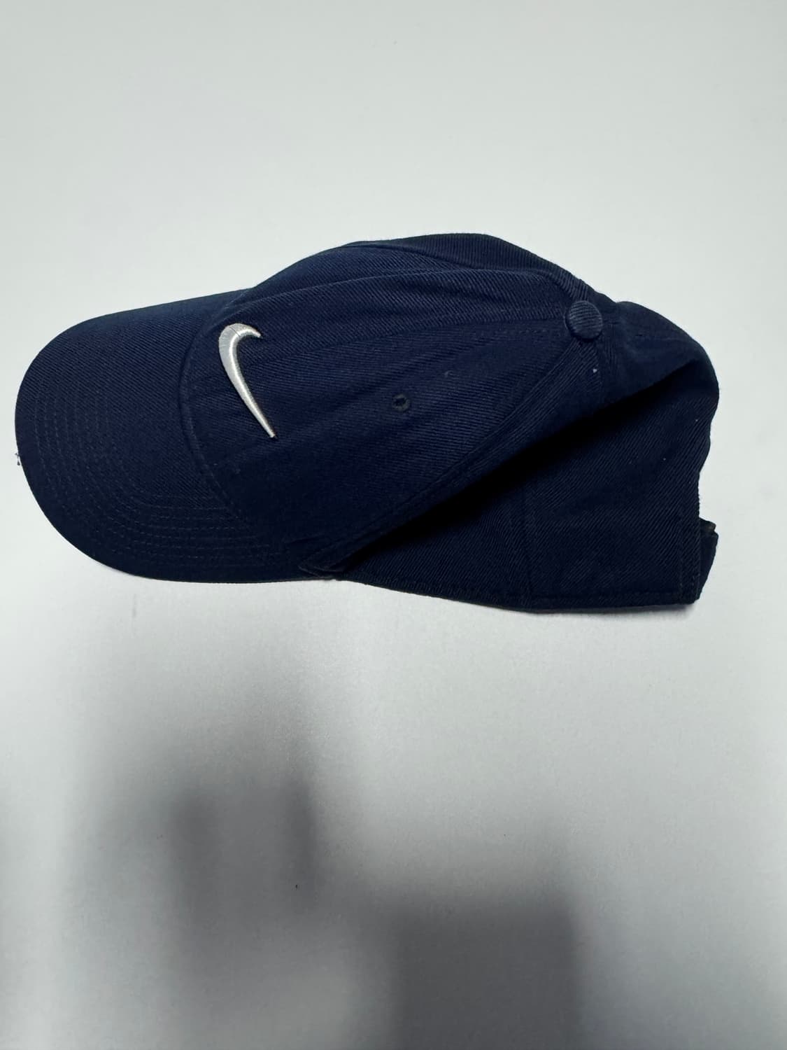 여성 나이키 올드스쿨 스우시 레거시 볼캡 모자 네이비 F 상품이미지2