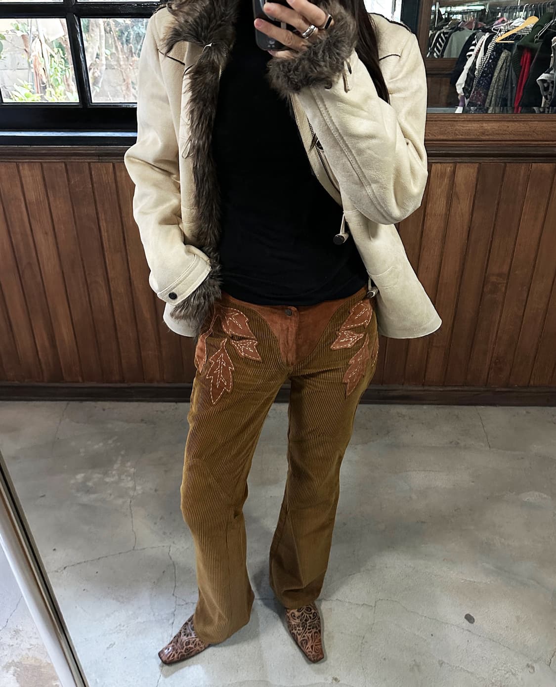 D&G leaf corduroy pants 상품이미지1