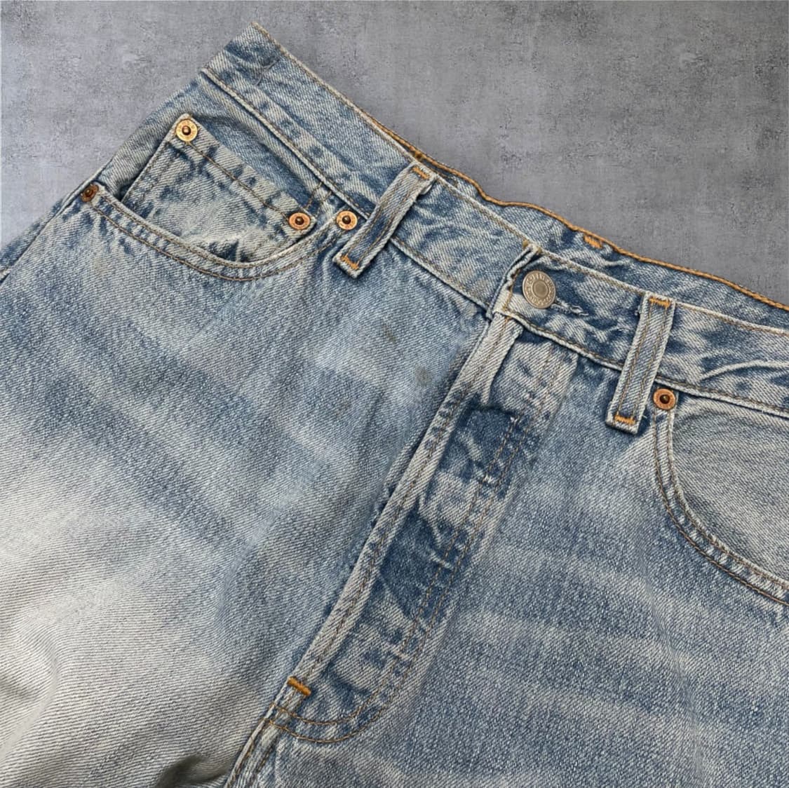 리바이스 Levi’s 501 라이트블 워싱 데님팬츠 W30 L32 상품이미지3