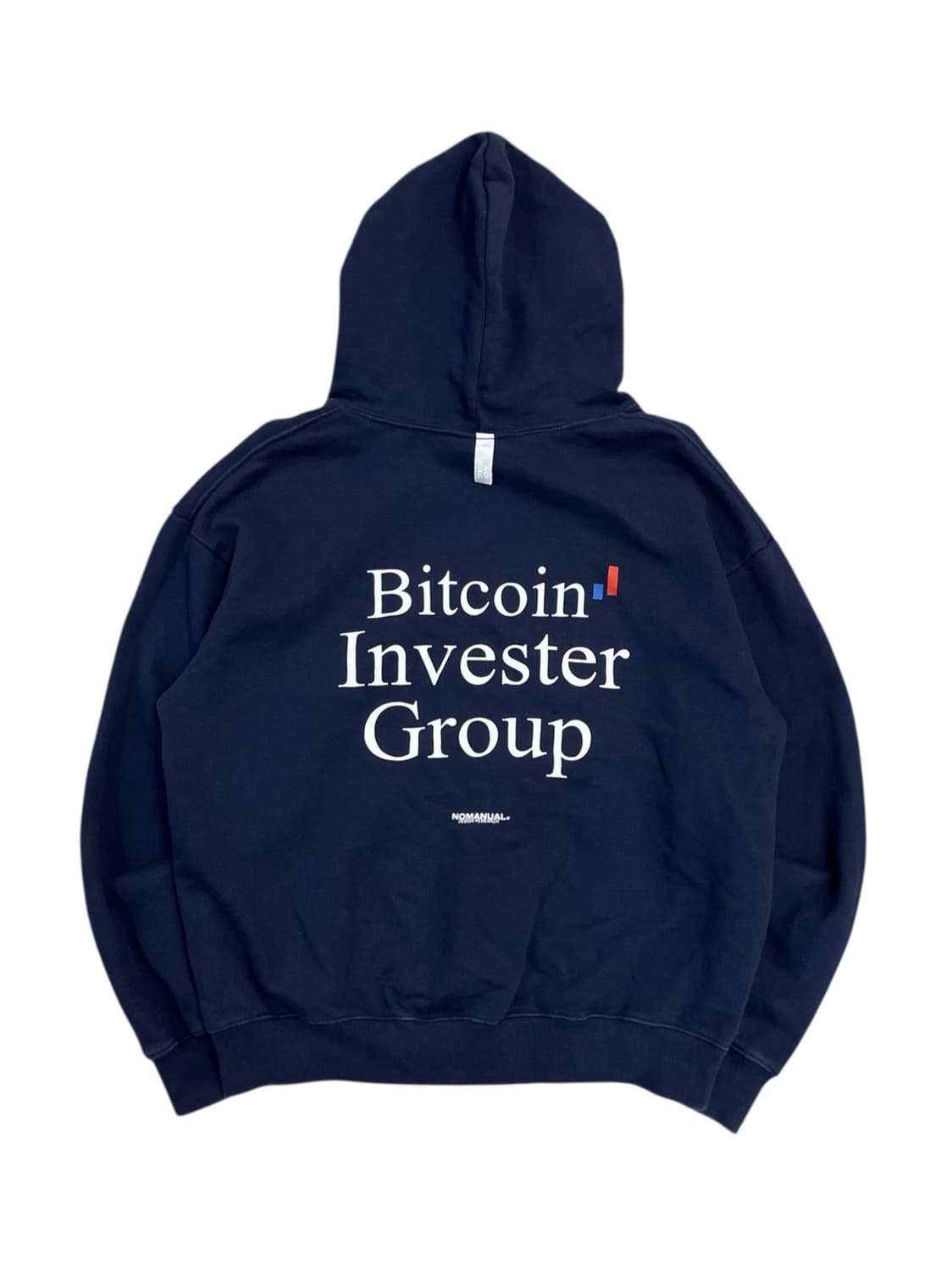 노매뉴얼 비트코인 후드티 네이비 S #csz2393 상품이미지3
