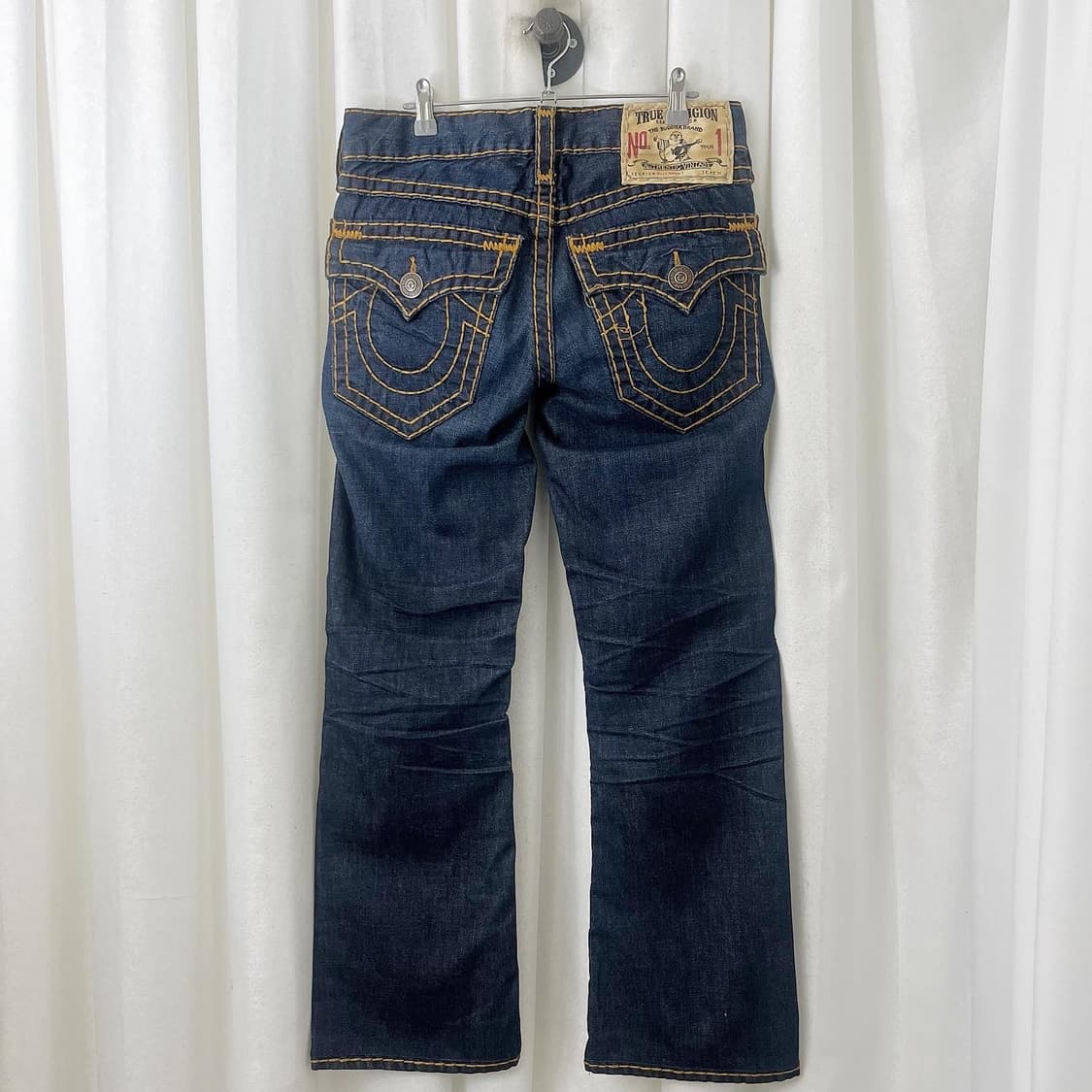 트루릴리젼 진청 데님 팬츠 상품이미지4