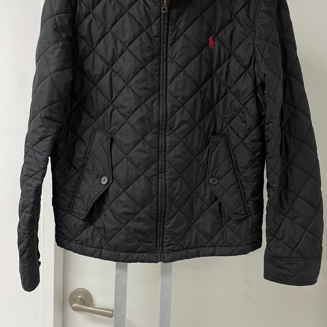 폴로 랄프로렌 퀄팅 자켓 블랙 M 상품이미지3