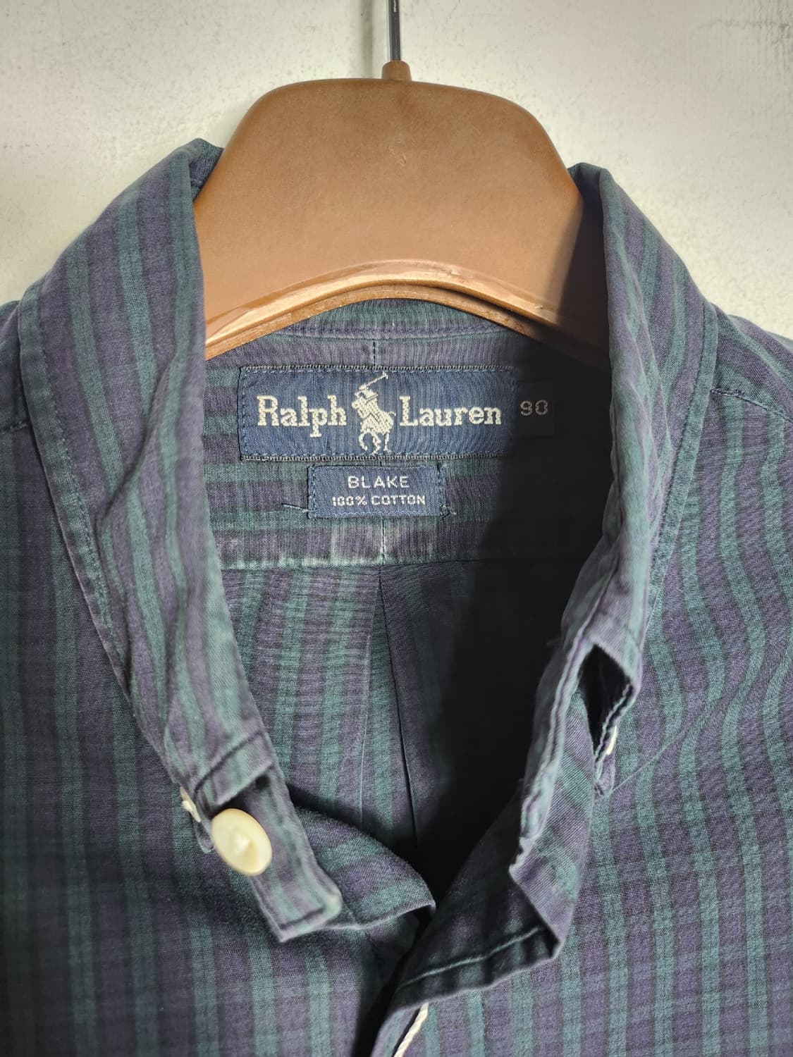 폴로 랄프로렌 체크 패턴 셔츠 상품이미지2