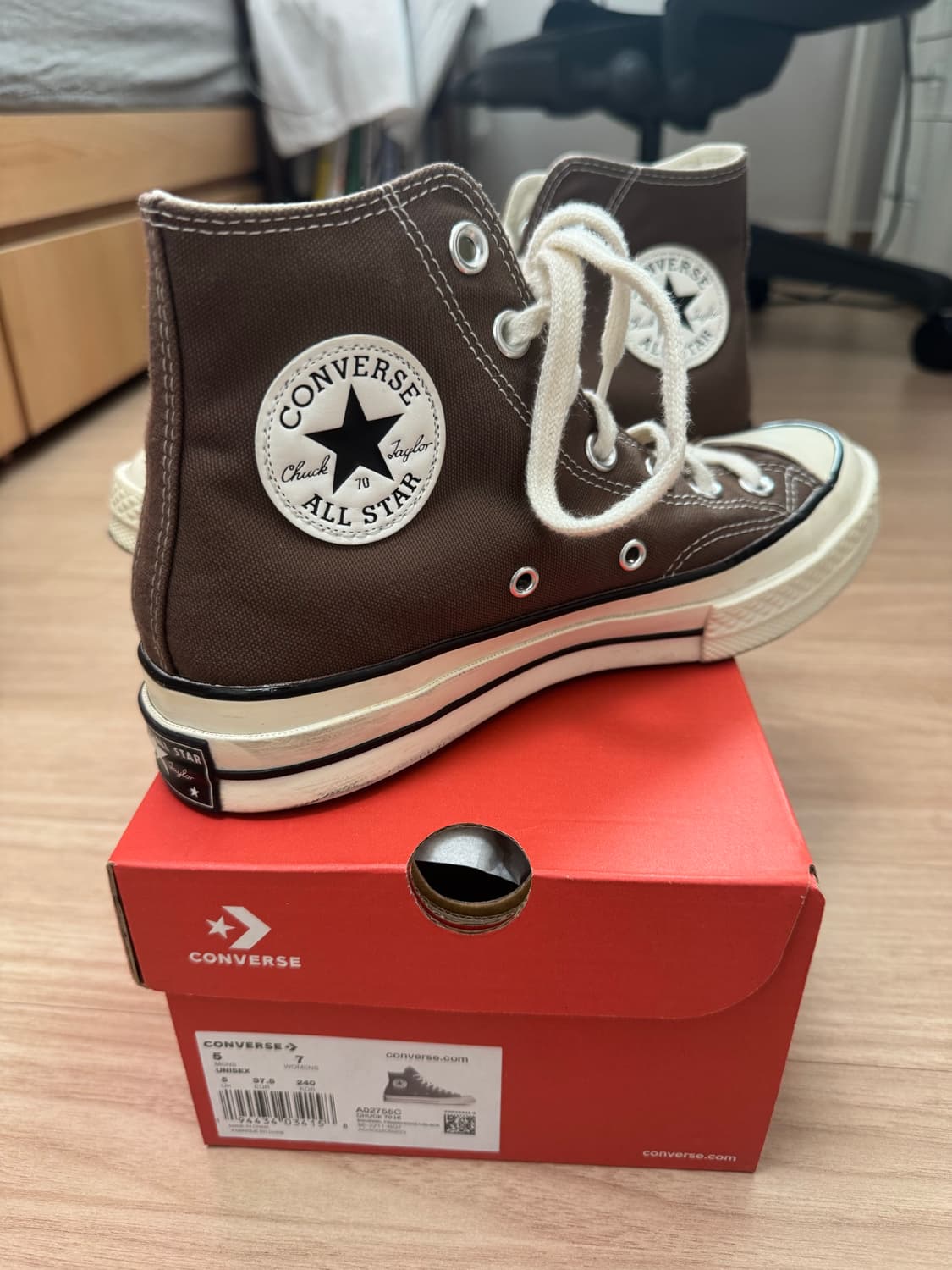 [240] 컨버스 척테일러 하이 브라운 상품이미지2