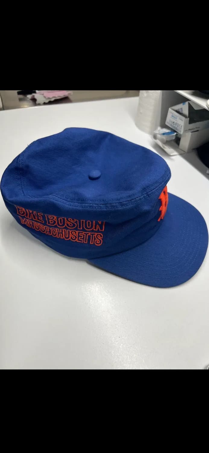 바이크 BK로고 필박스 햇 블루 상품이미지3