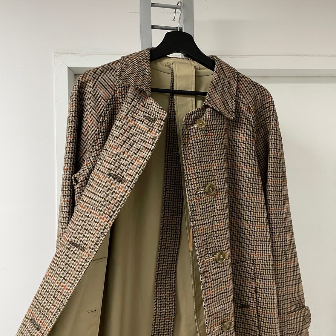 버버리 글렌체크/베이지 리버시블 코트 10 상품이미지7