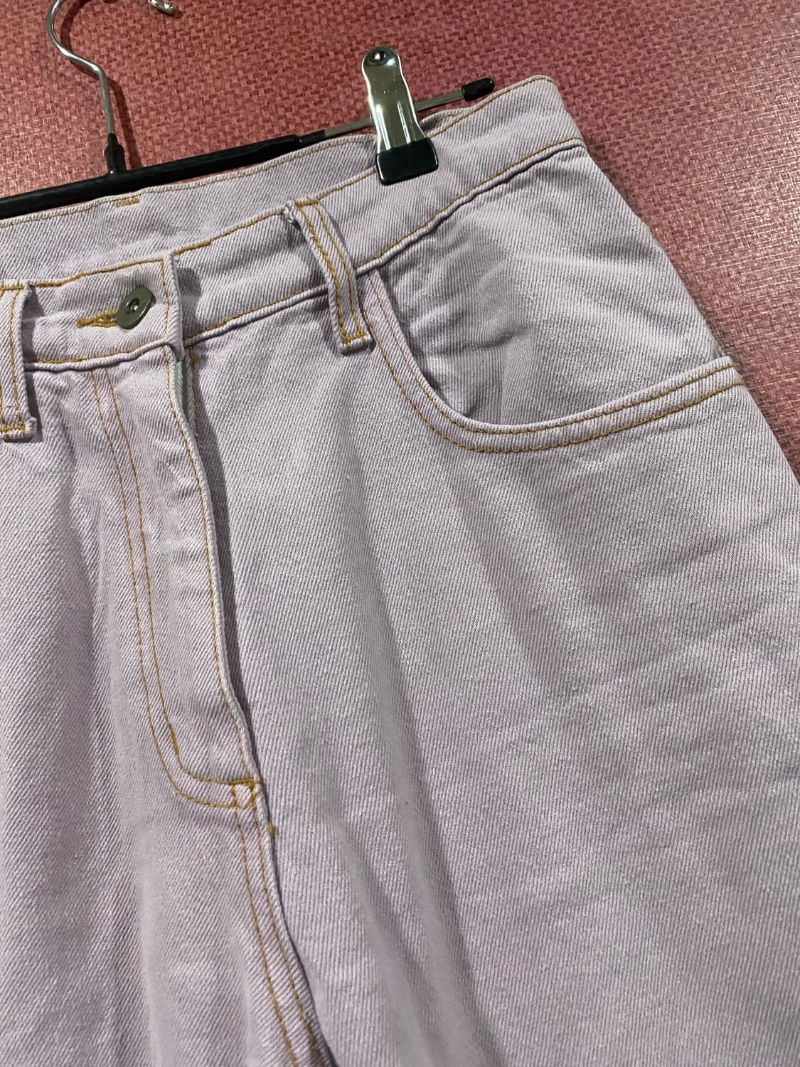 High School Disco 연보라 면바지 상품이미지2