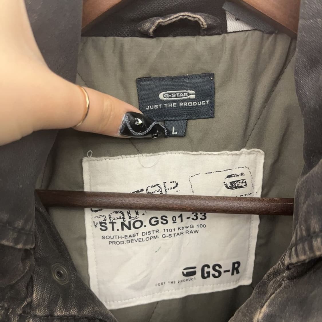 지스타 로우 빈티지 헌팅 워크 사파리 자켓 L C08492 상품이미지5