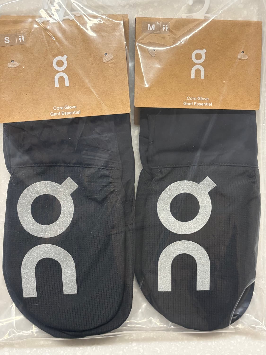 온러닝 코어 글러브 블랙 S 판매 상품이미지1