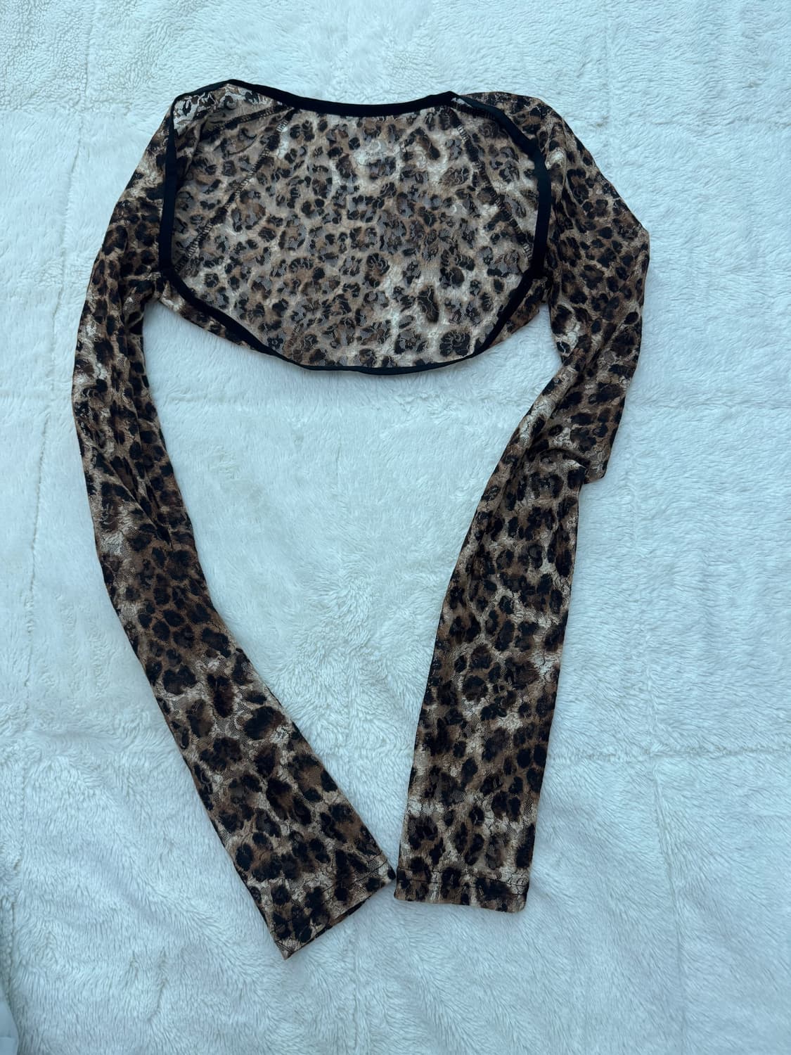 더미스테리어스호텔 레오파드 볼레로 상품이미지1