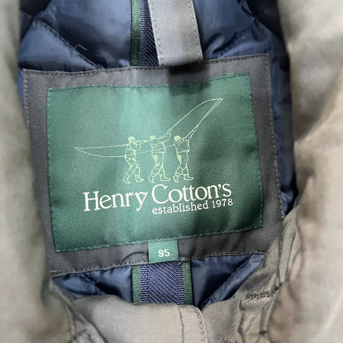 95 헨리코튼 다운 패딩 트렌치 점퍼  0312M1 상품이미지2