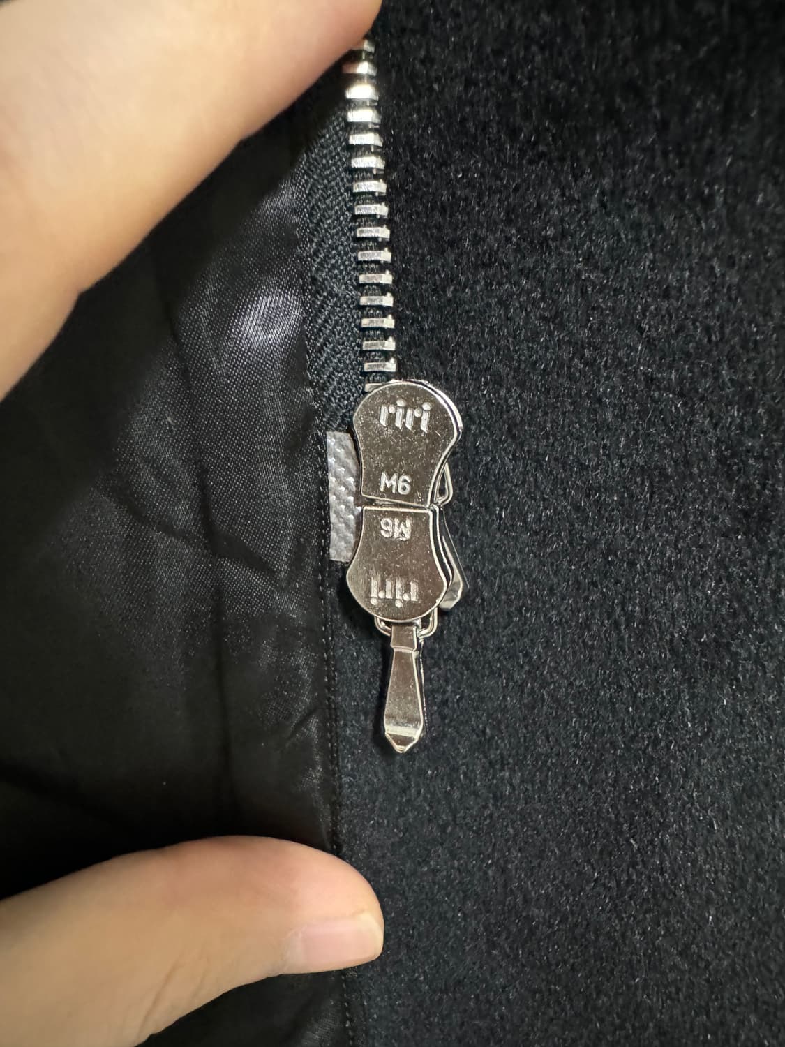 아네스베 앙고라 집업 롱코트 상품이미지4