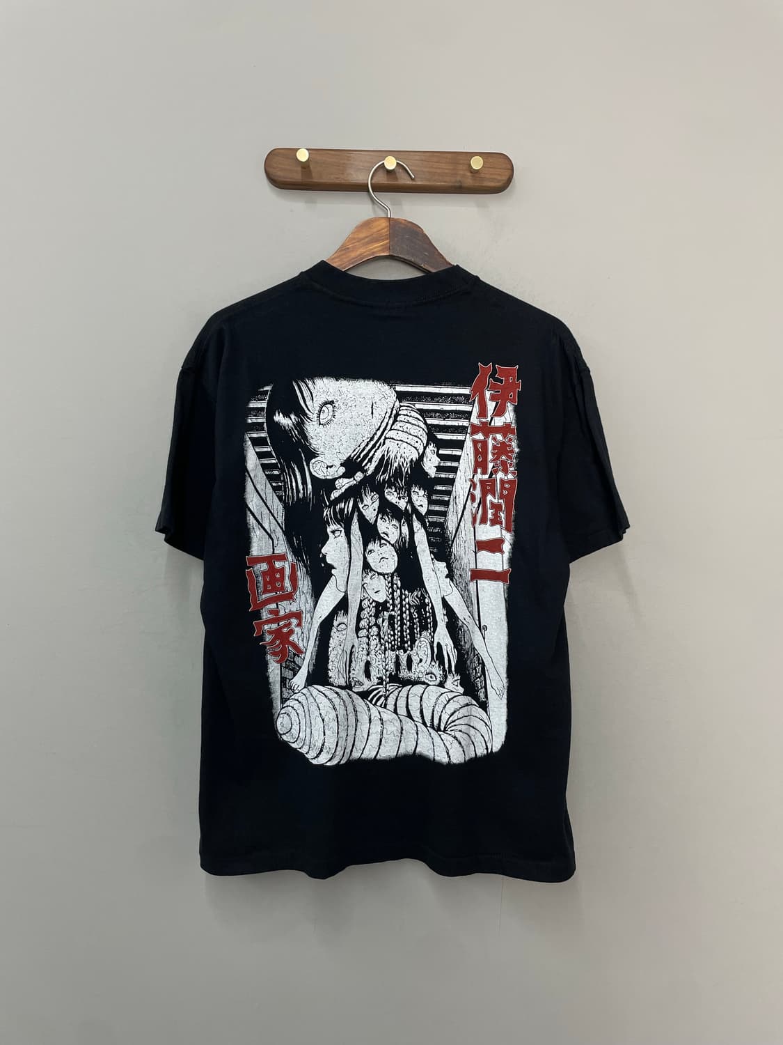 빈티지 이토준지 토미에 프린팅 반팔 H2545 상품이미지4