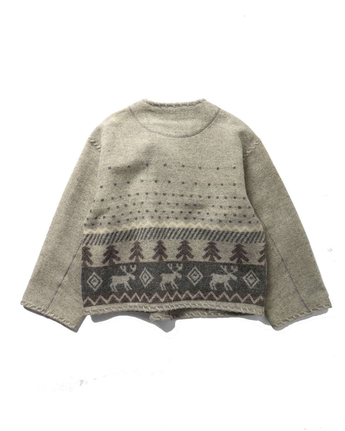 ISSEY SPORT Blanket Stitch Wool Jacket 상품이미지2