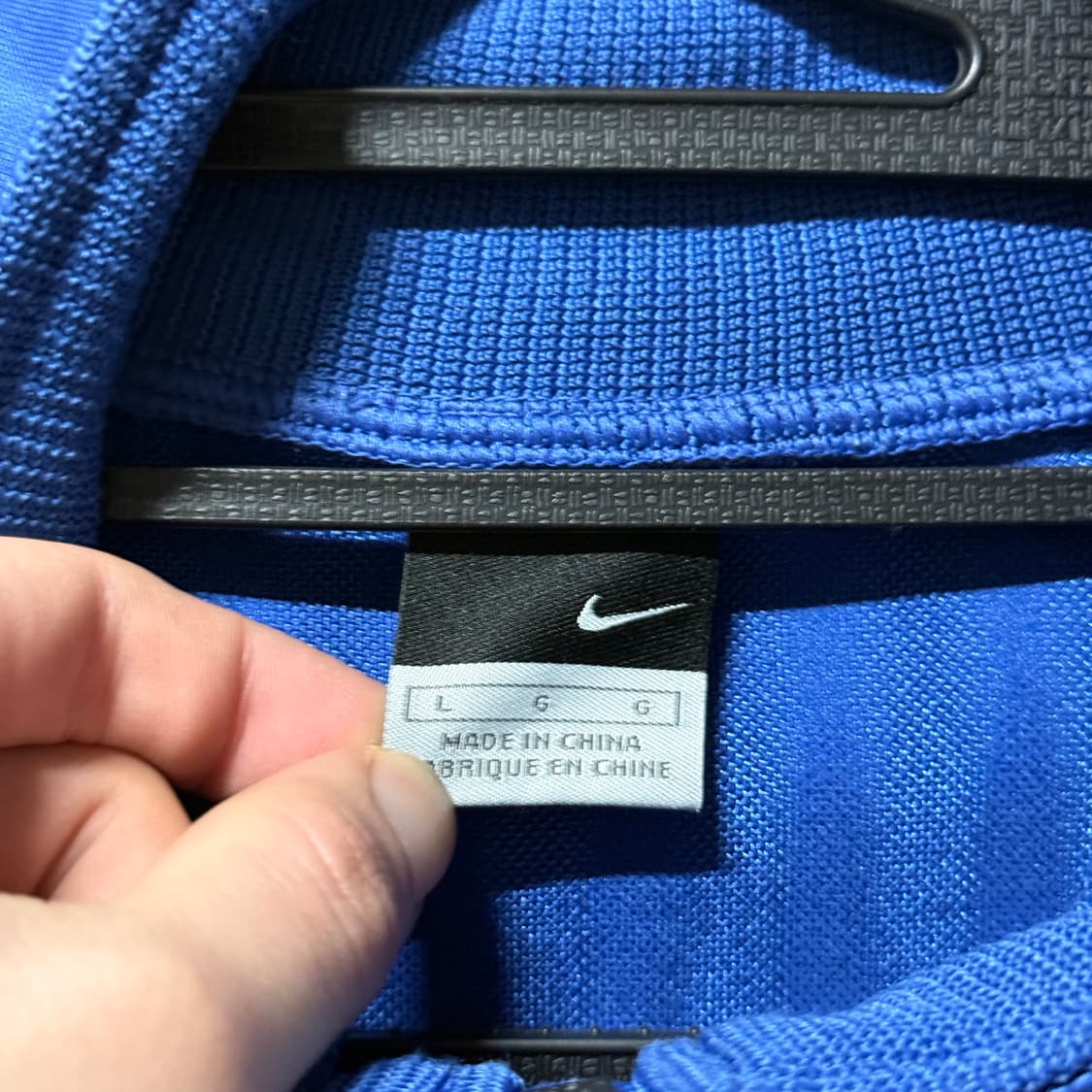 나이키 올드스쿨 스트라이프 배색 빅 스우시 집업 져지 자켓 상품이미지5