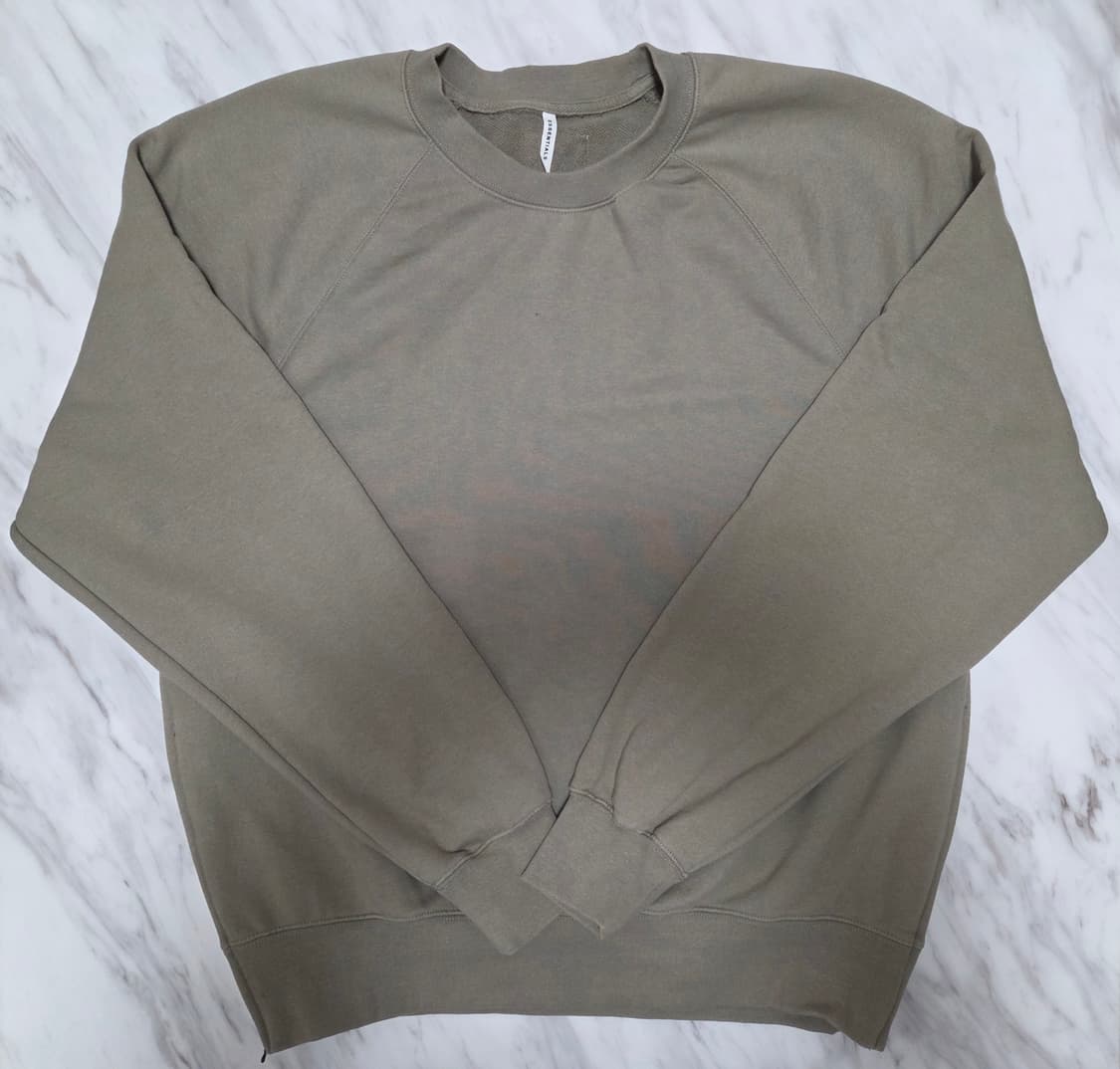 피오갓에센셜 크루넥 사이드지퍼 스웻셔츠 상품이미지1