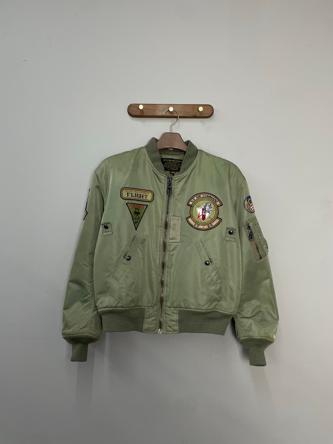 US에어포스 빈티지 MA-1 항공점퍼 H2344 상품이미지2