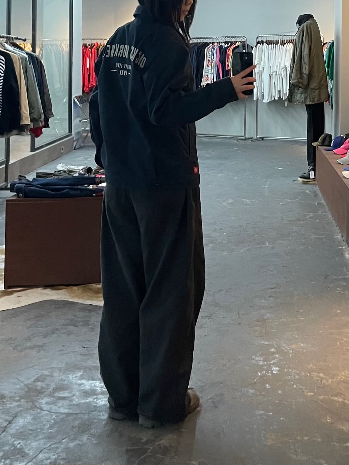 디키즈 네이비 아이젠하워 워크자켓 H2063 상품이미지2