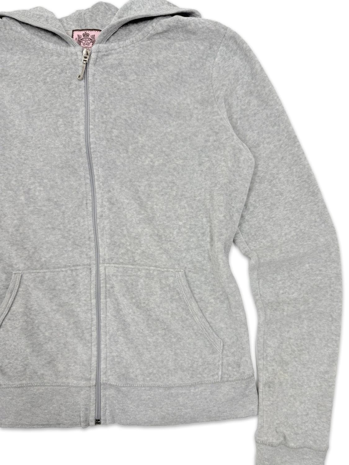 빈티지 Juicy Couture 그레이 후드 집업 상품이미지2