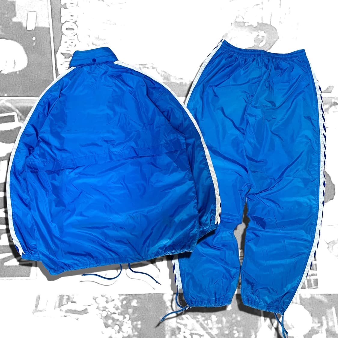 90s hummel 험멜 트레이닝 셋업 상품이미지2