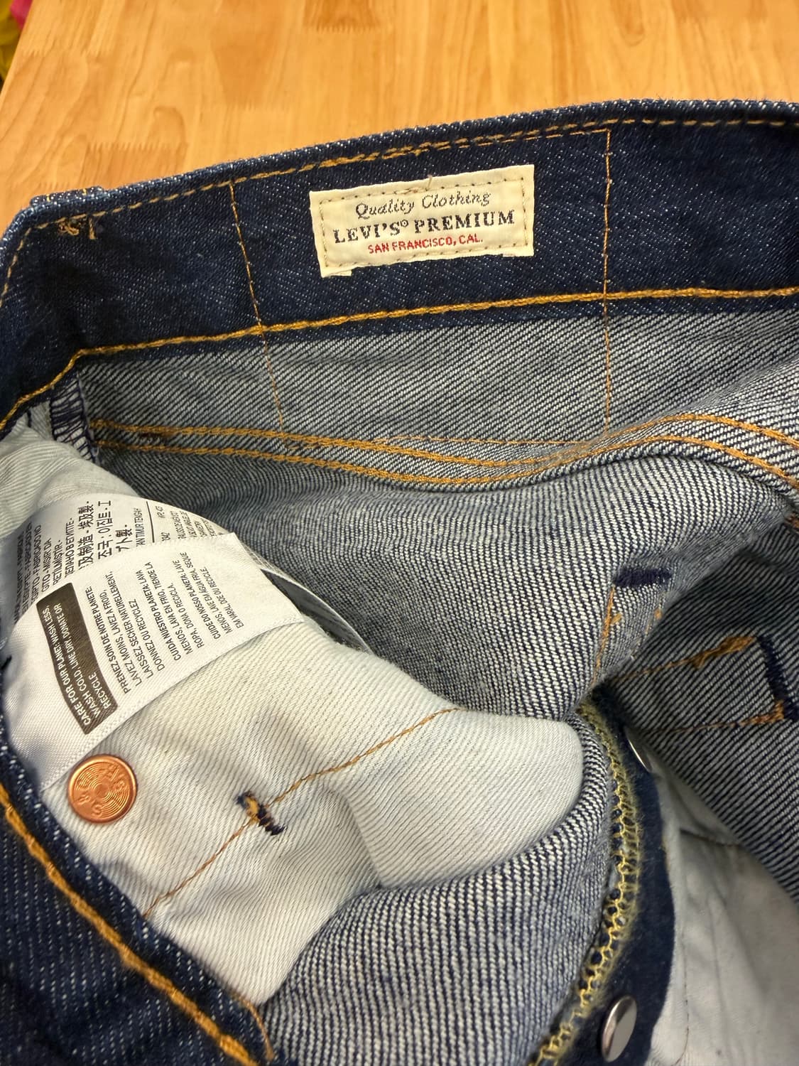 리바이스 블랭크탭 501 93 30X32 프리미엄 상품이미지3