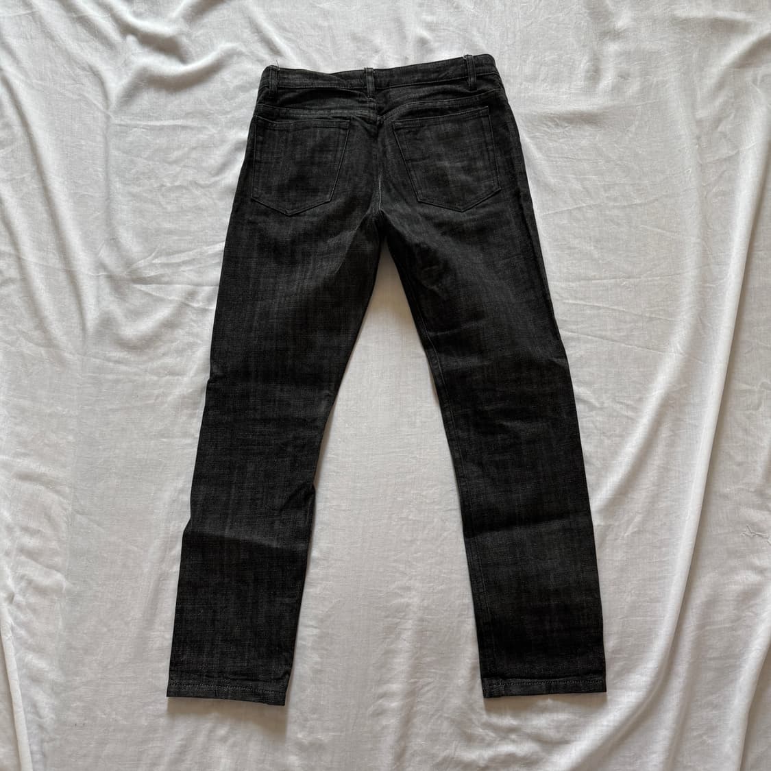 아페쎄 흑청 슬림핏 팬츠 상품이미지3