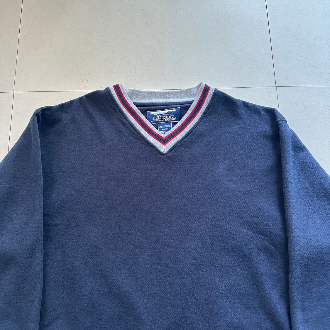 90s 빈티지 엘엘빈 x 러셀 스웻셔츠 L MADE IN USA 상품이미지2