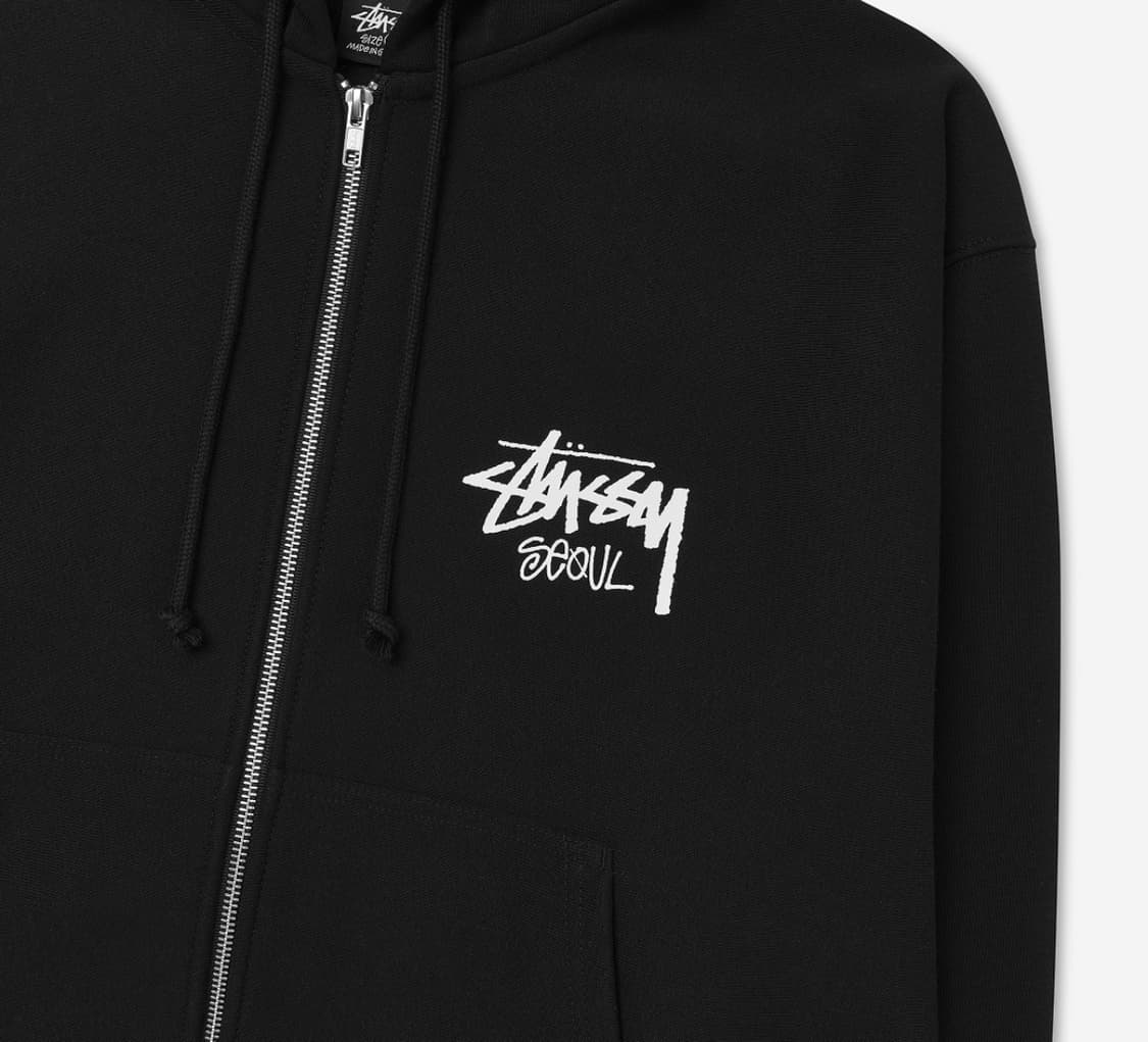 스투시 서울 후드집업 상품이미지4