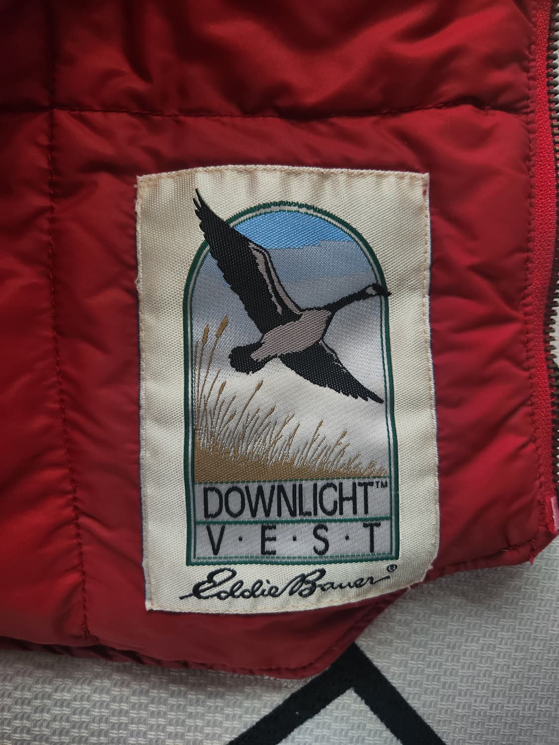 80s 에디바우어 푸퍼 패딩 베스트 상품이미지5