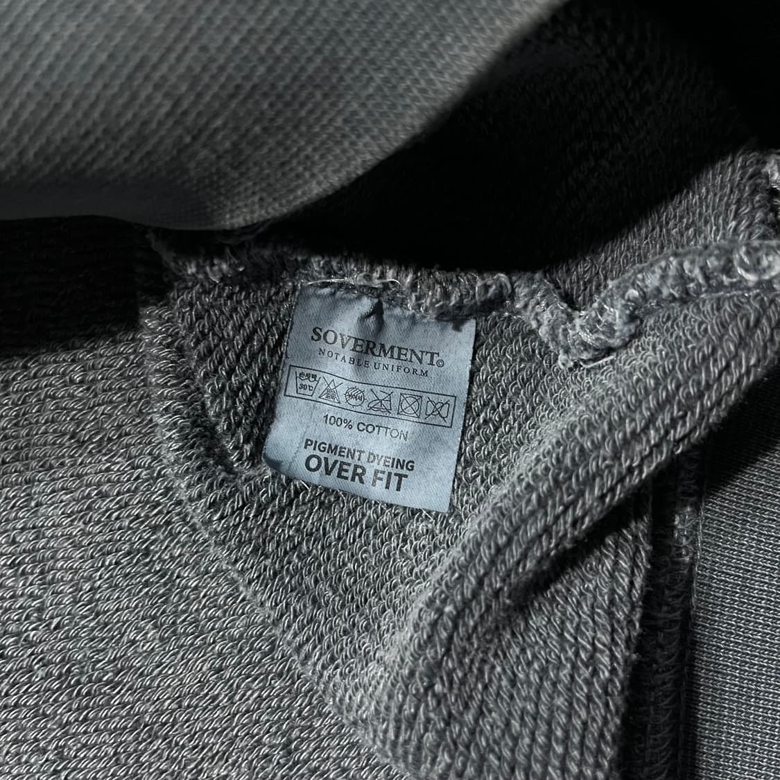 SOVERMENT 소버먼트 피그먼트 맨투맨 상품이미지5