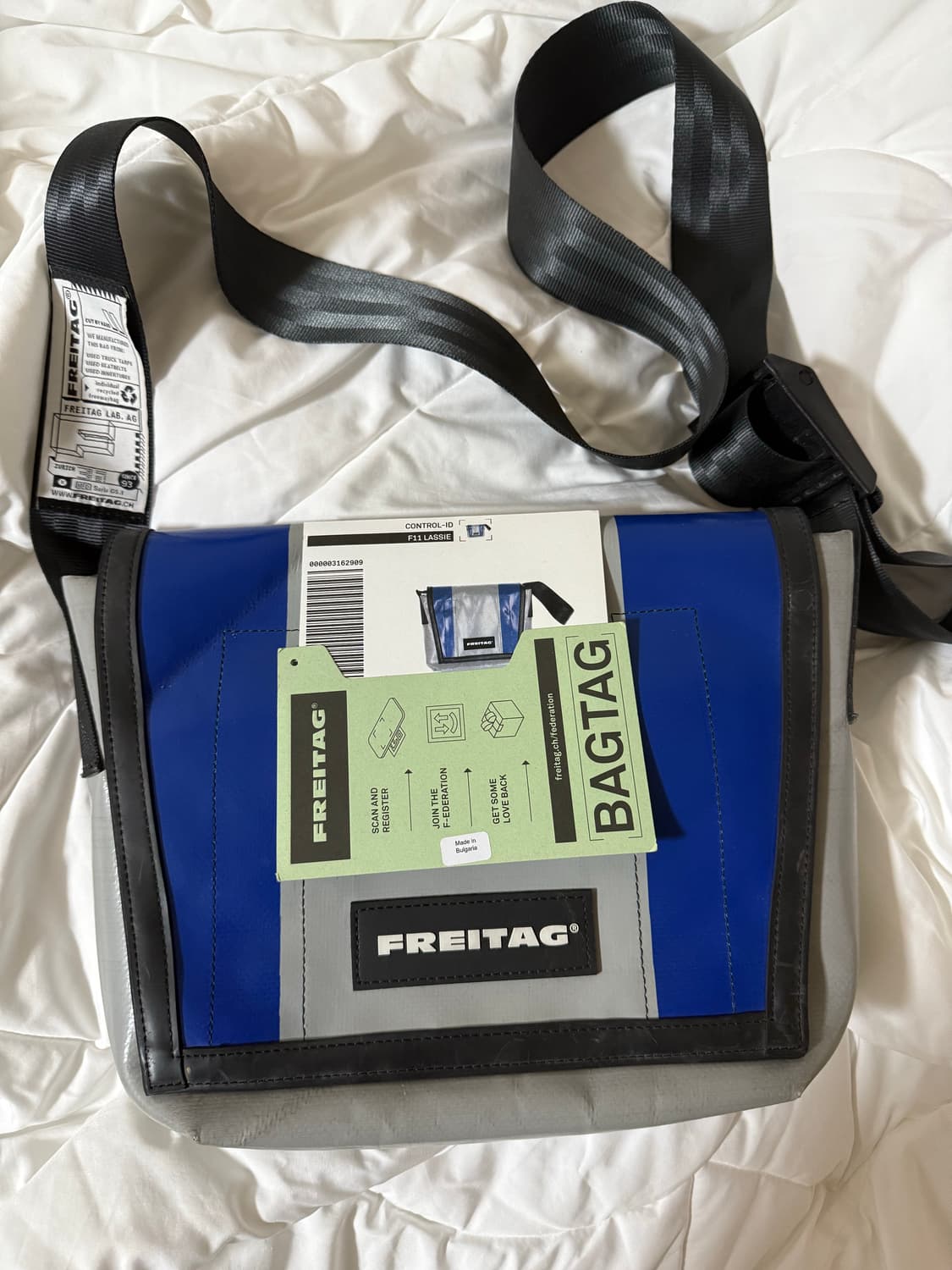 프라이탁 라씨 회색 파랑 상품이미지2