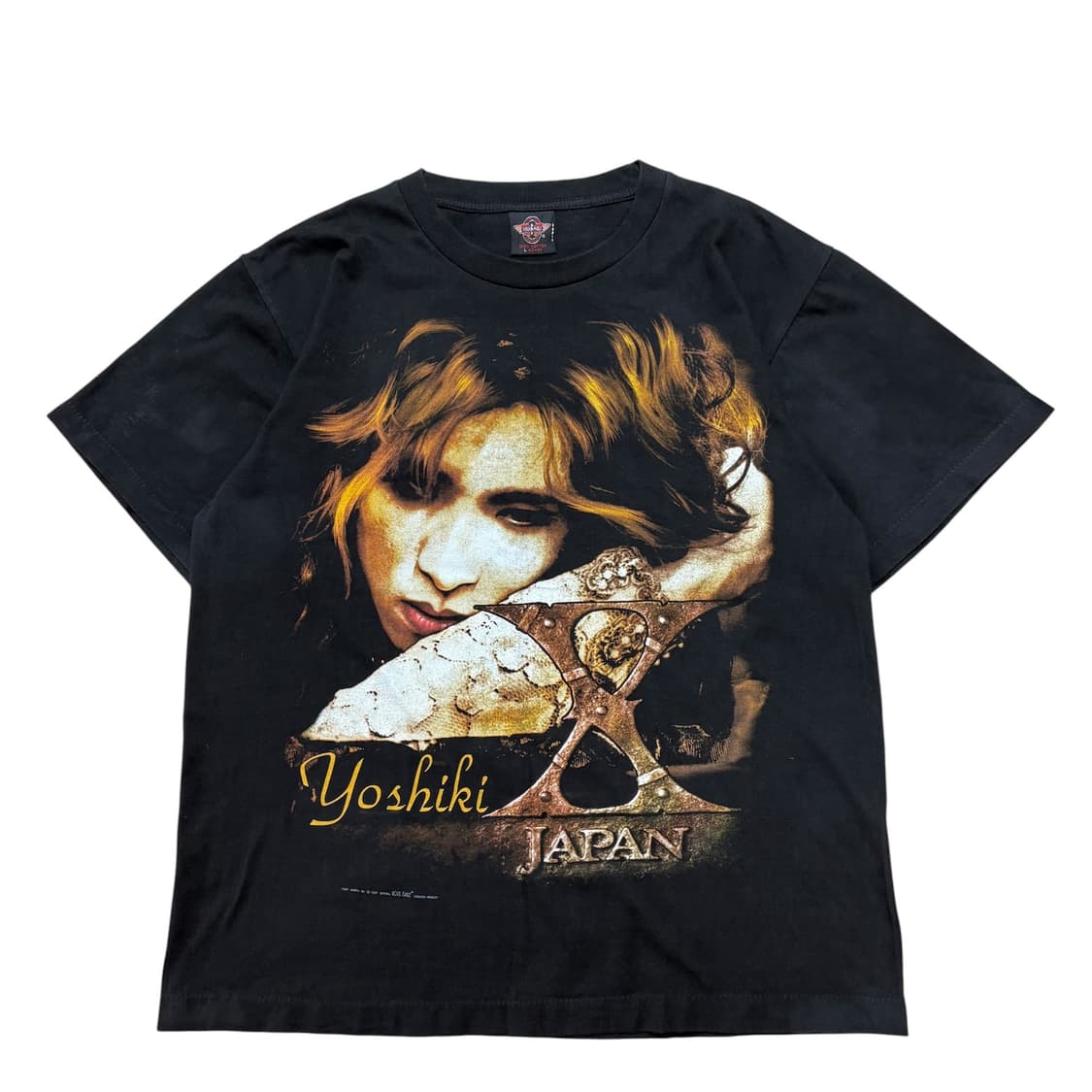 빈티지 00‘s X-JAPAN 하프 락 티 상품이미지1