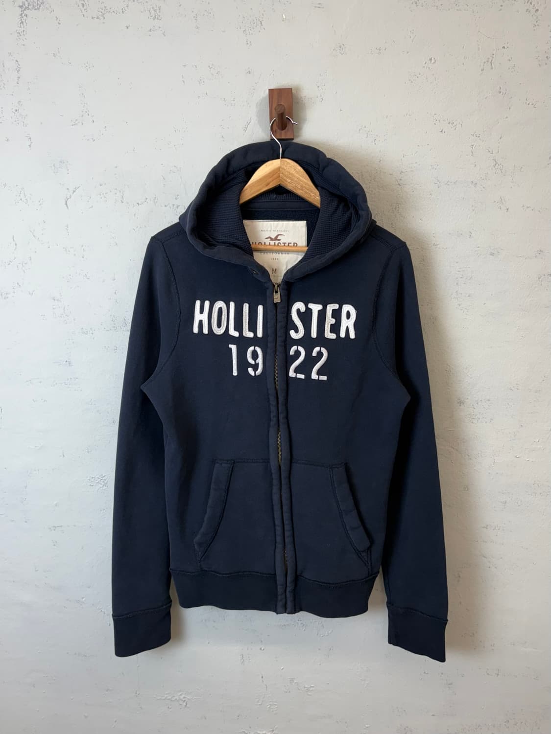 홀리스터 빈티지 블랙 후드집업 상품이미지1
