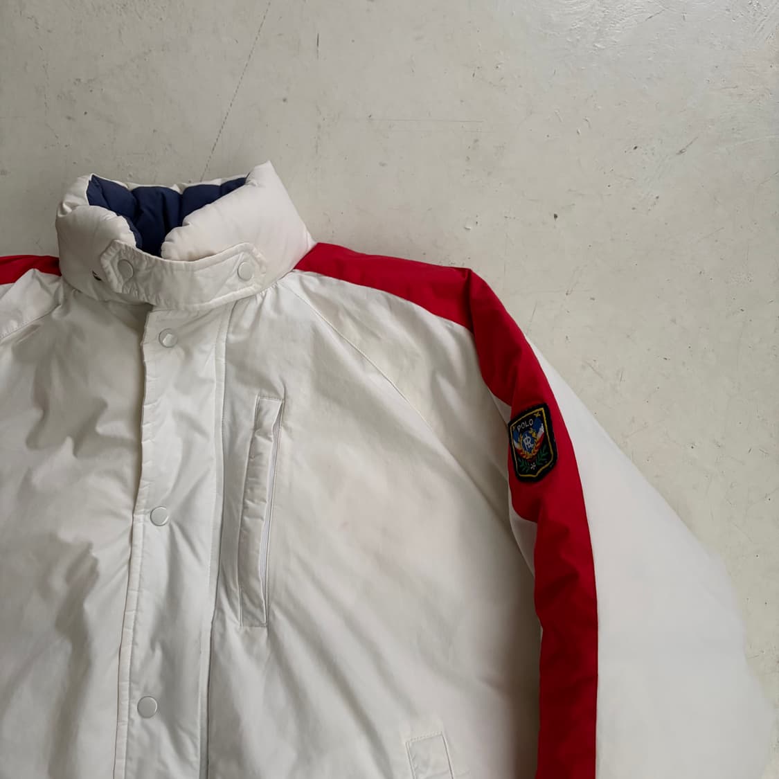 80s 폴로 랄프로렌 빈티지 구스다운 패딩 M 상품이미지2