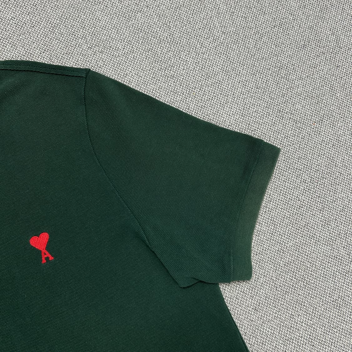 아미 스몰하트 다크그린 카라티(L) 상품이미지4