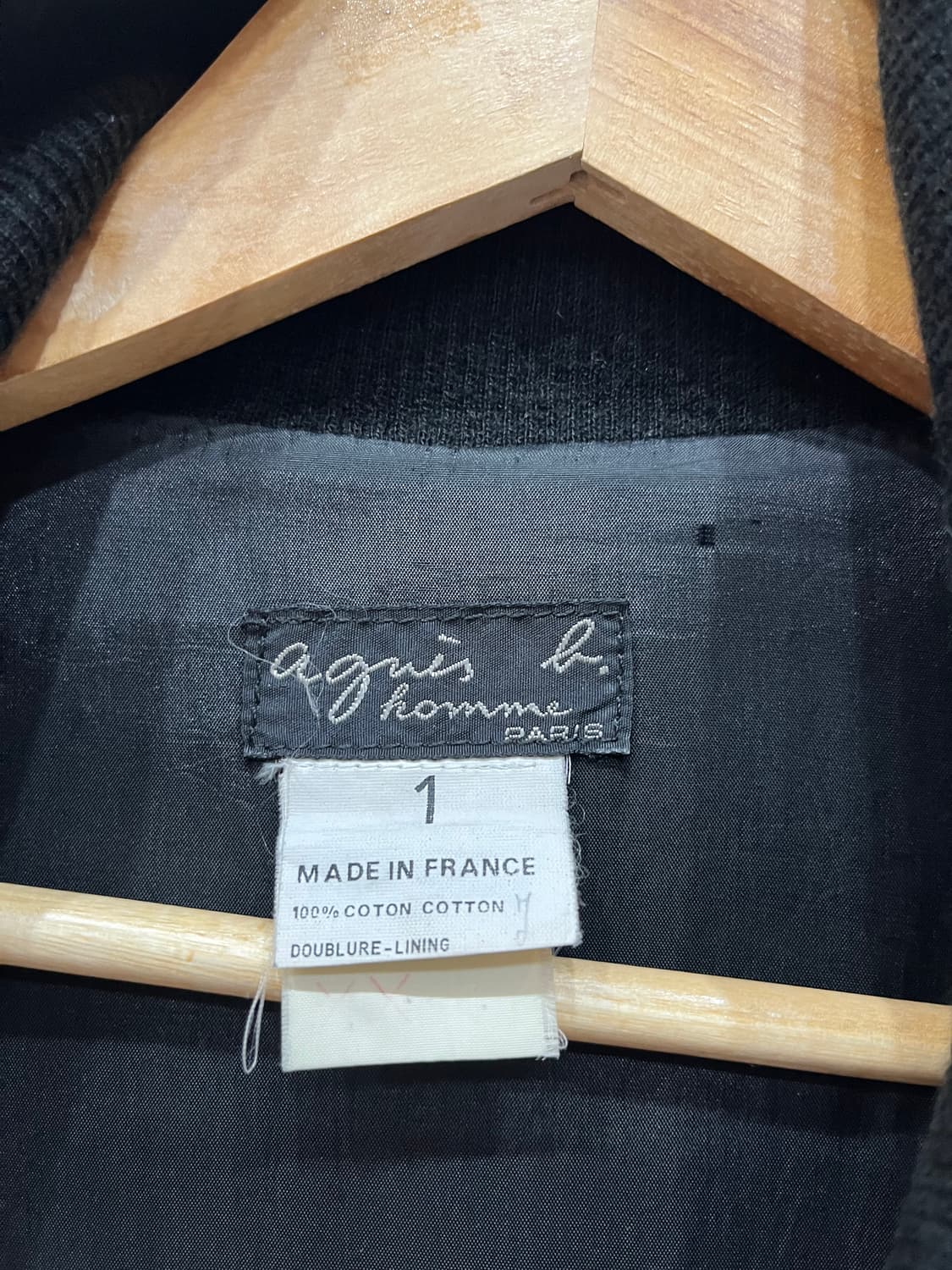 아네스베 옴므 블루종 자켓 Made in FRANCE 상품이미지3