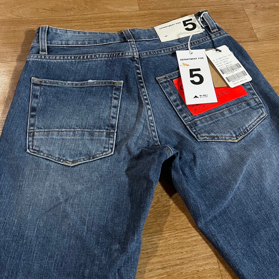 [30] (새상품) 디파트먼트5 연청바지 상품이미지4