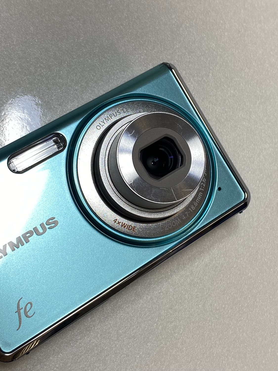 올림푸스 Fe 4020 라이트블루 디카 빈티지 디지털 카메라 상품이미지8