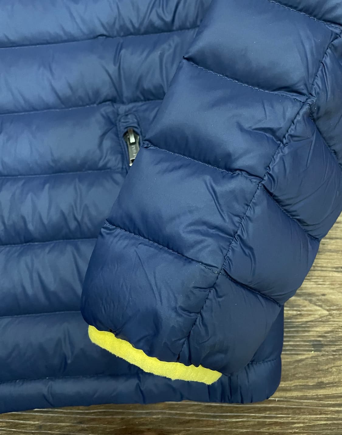 폴로 랄프로렌 다운 푸퍼 패딩 자켓 네이비 상품이미지5