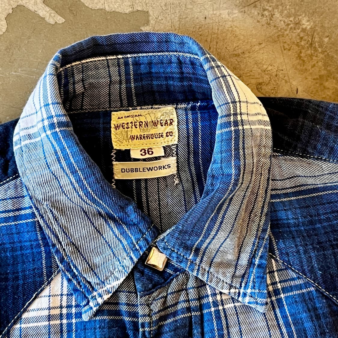 웨어하우스 웨스턴 셔츠 상품이미지3