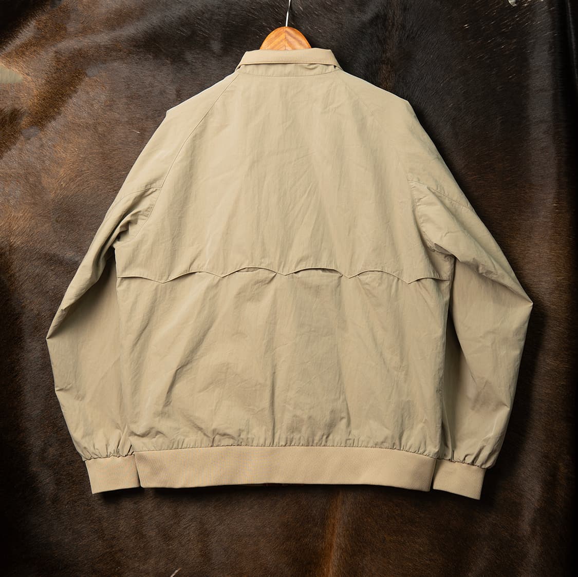 [110] MADEN 코튼 나일론 해링턴 자켓 베이지  상품이미지6