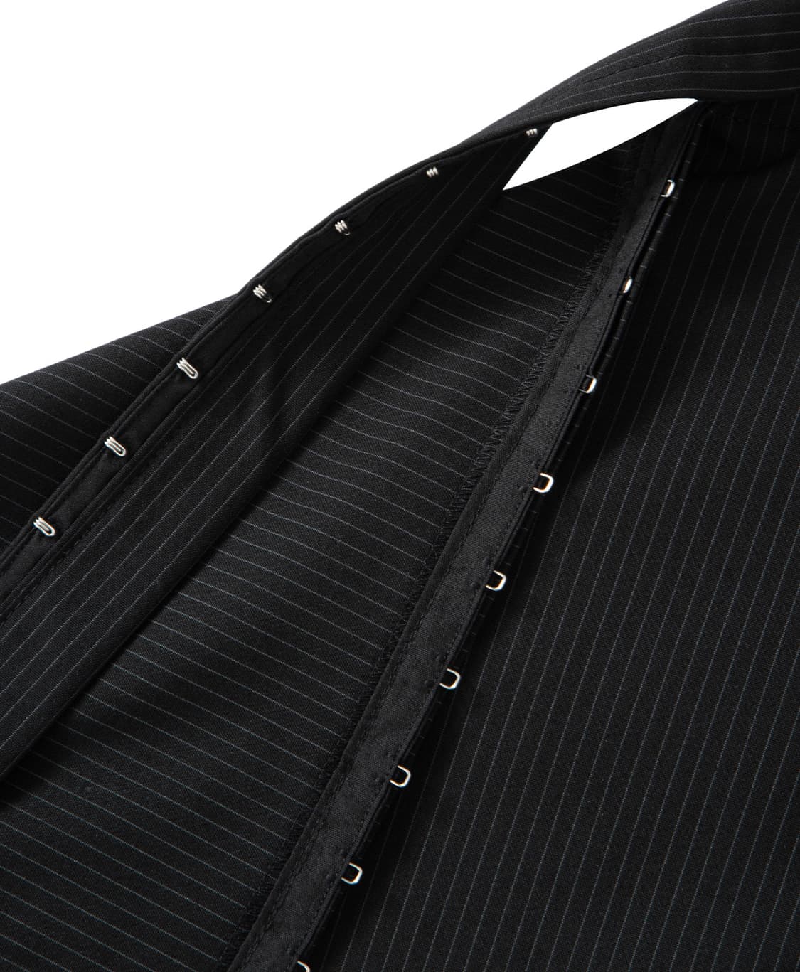 BOHEMSEO UNBALANCED DRAPE MINI SKIRT 상품이미지5