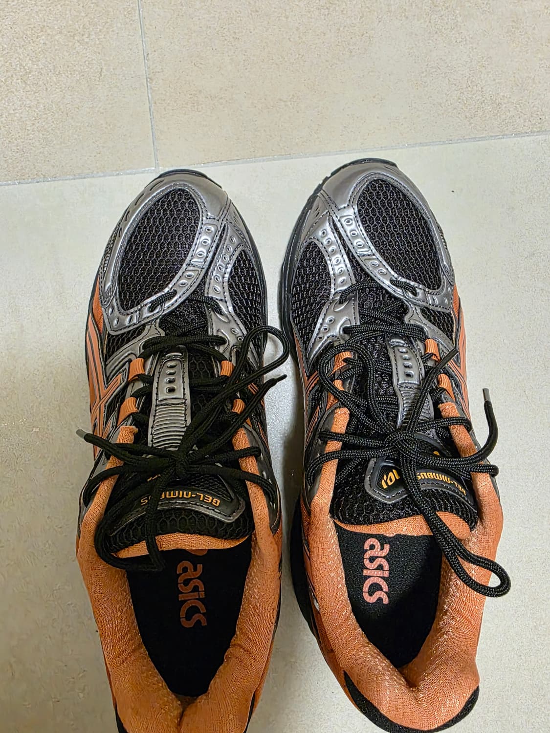 아식스 젤 님버스 오렌지  상품이미지4