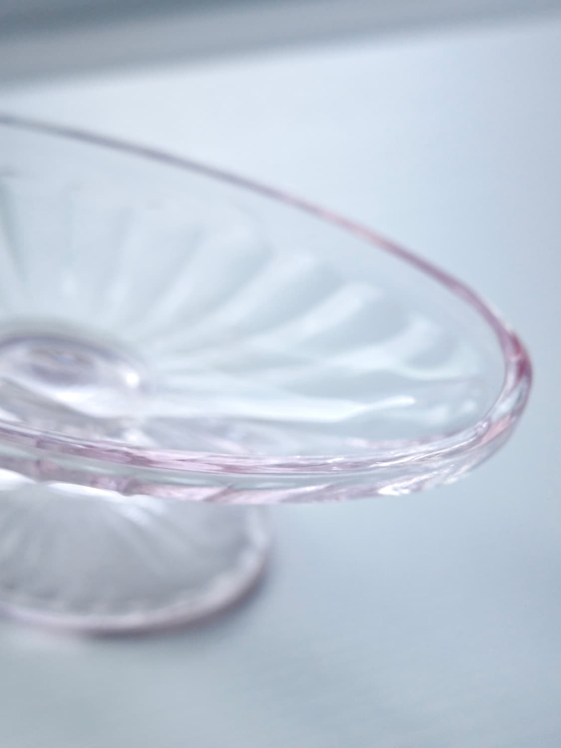 핑크 디저트 글라스 보울 상품이미지1