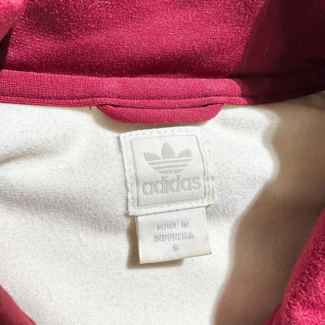 아디다스 로고 배색 레트로 져지 트랙탑 자켓 상품이미지4