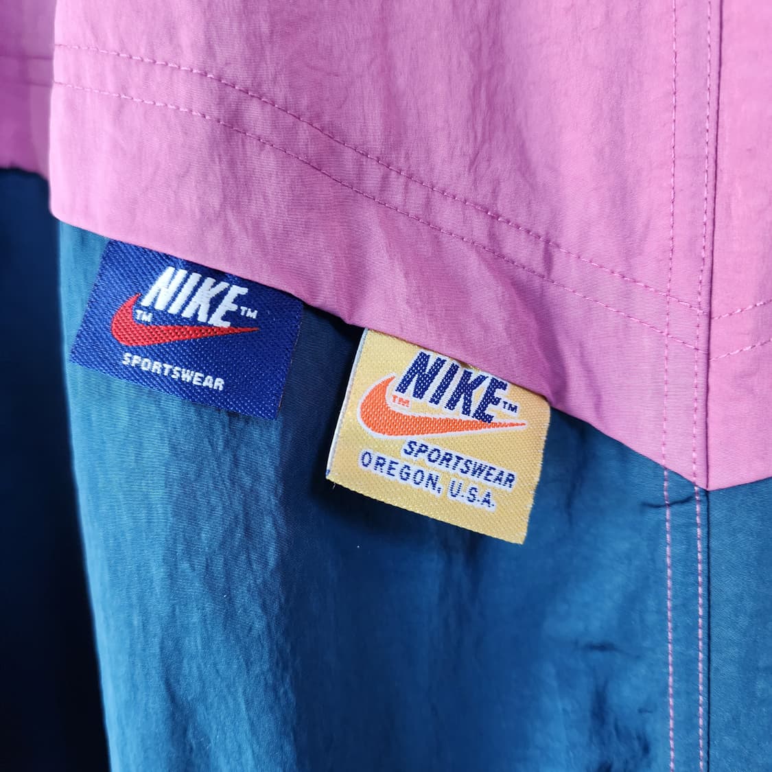 나이키 바람막이 핑크/네이비 상품이미지6