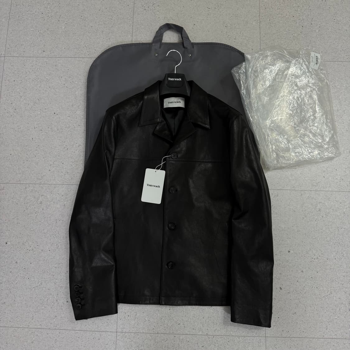 토니웩 VEGETABLE TANNED LAMB LEATHER JACKET 상품이미지1