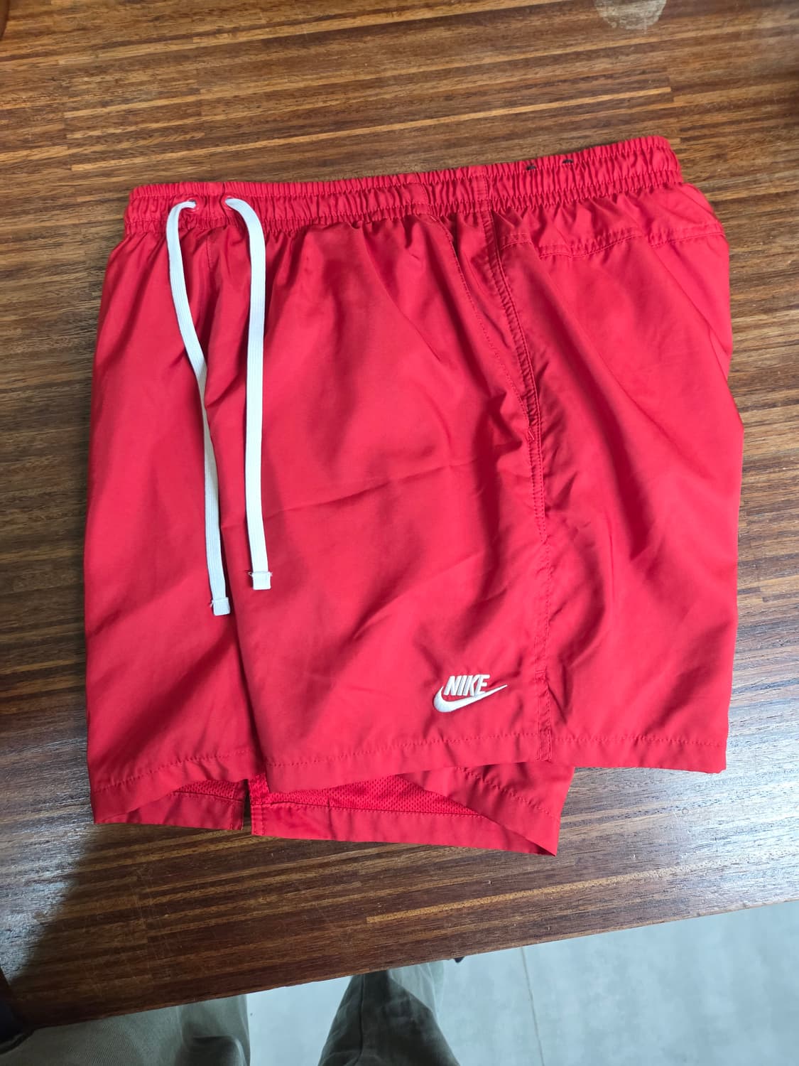 나이키 우븐플로우 쇼츠 반바지 xxl 레드 상품이미지5